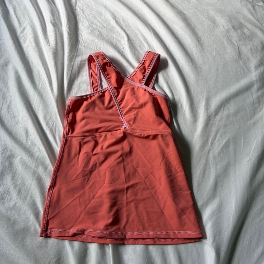 Bpassionit coral pink Y2K tank top size Small activewear